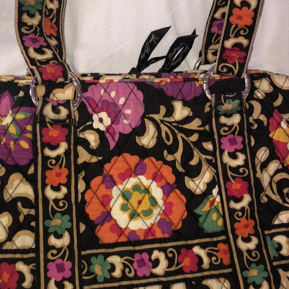 Vera Bradley Bag Floral Boho Quilted Purse - Picture 2 of 5